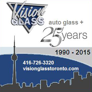 Vision Auto Glass Toronto in Vaughan 25 Years Anniversar