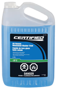 certified windshield wiper fluid