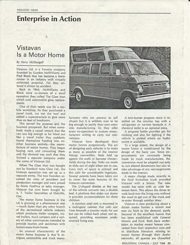 the vistivan history