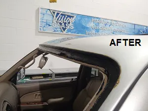 rust damage fixed after Vision Glass