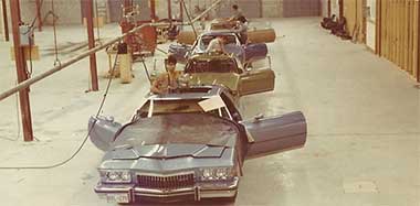 sunroof assembly line