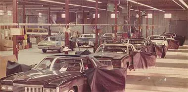 Sunroof assembly line