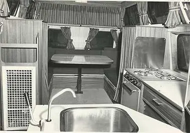 Vistavan camper interior.