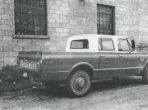the first four door pick up truck 