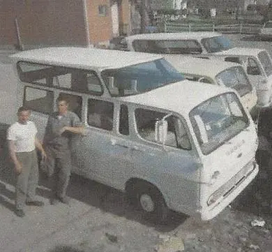 two bucks and their truck 