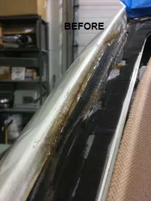 poor workmanship before Vision Blass 